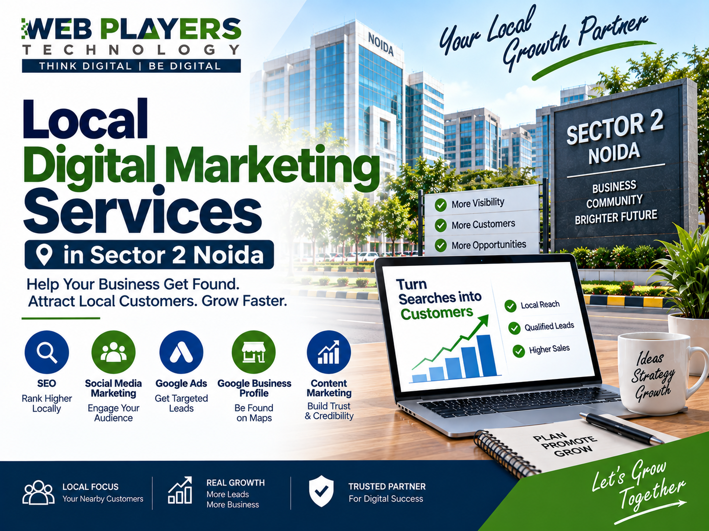 Local Digital Marketing Services in Sector 2 Noida for Small Businesses